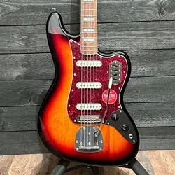 FENDER SQUIER BASS VI 6 STRING ELECTRIC BASS GUITAR - SUNBURST