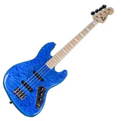 FENDER FSR  JAPAN TRADITIONAL II 70S JAZZBASS CARRIBIAN BLUE TRANS