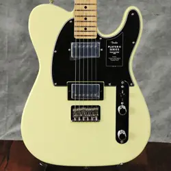 NEW FENDER MEXICO / PLAYER II TELECASTER HH MAPLE HIALEAH YELLOW S/N MX24033477