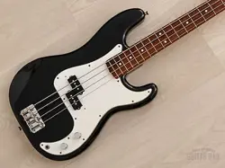 2011 FENDER PRECISION BASS ‘62 VINTAGE REISSUE PB62 BLACK, JAPAN MIJ