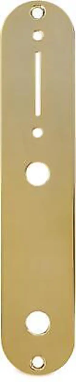 FENDER TELECASTER CONTROL PLATE - GOLD (2-PACK) BUNDLE
