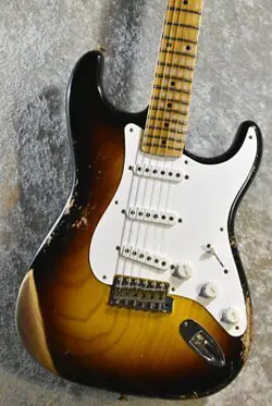 FENDER CUSTOM SHOP 70TH ANNIVERSARY 1954 STRATOCASTER HEAVY RELIC WADE FADE 2CS