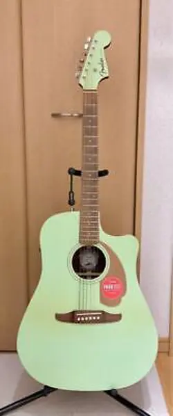 FENDER FSR REDONDO PLAYER SURF GREEN ACOUSTIC GUITAR