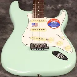 FENDER JEFF BECK STRATOCASTER ROSEWOOD FINGERBOARD SURF GREEN S N US23076221