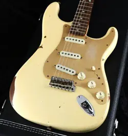 FENDER CUSTOM SHOP LIMITED EDITION BIG HEAD STRATOCASTER RELIC AGED VINTAGE WHIT