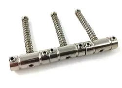 (3) NICKEL FINISH SINGLE GROOVE SADDLES FOR VINTAGE FENDER TELECASTER® BS-T3-N