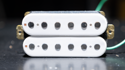 FENDER WHITE HUMBUCKER BRIDGE PICKUP