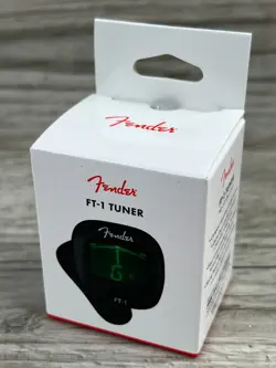FENDER FT-1 PRO CLIP-ON CHROMATIC TUNER FOR GUITAR, BASS, VIOLIN, UKULELE NEW