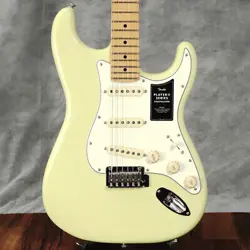 NEW FENDER MEXICO / PLAYER II STRATOCASTER MAPLE HIALEAH YELLOW S/N MXS24016340