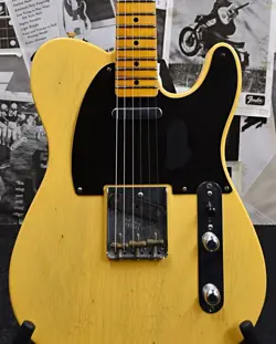 FENDER CUSTOM SHOP 1952 TELECASTER JOURNEYMAN RELIC USED W/HARD CASE
