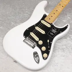 NEW FENDER / PLAYER II STRATOCASTER MAPLE FINGERBOARD POLAR WHITE 3.70 KG GUITAR