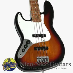 FENDER MEXICO 2023 PLAYER JAZZ BASS LEFT HAND SUNBURST PAU FERRO