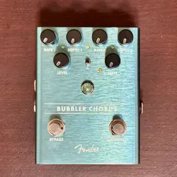 FENDER BUBBLER CHORUS GUITAR EFFECTS PEDAL