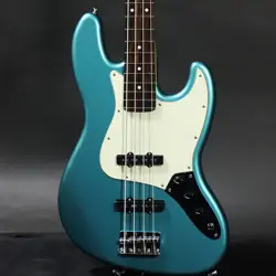FENDER FSR COLLECTION HYBRID II JAZZ BASS   TEAL GREEN METALLIC