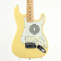 FENDER JAPAN ST-CHAMP10 LARGE HEAD VINTAGE WHITE ELECTRIC GUITAR