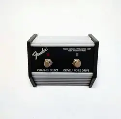 VINTAGE FENDER TWO BUTTON FOOTSWITCH P/N 0050419000 CHANNEL SELECT DRIVE