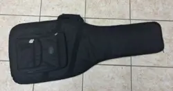 FENDER DELUXE PADDED ELECTRIC GUITAR GIG BAG BLACK SHOULDER STRAPS