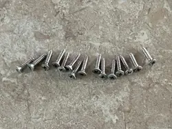 1966 SET FENDER PICKGUARD SCREWS GUITAR BASS JAZZ PRECISION TELECASTER