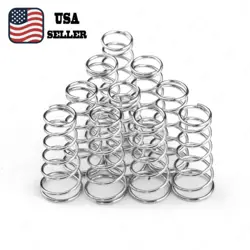 10X SINGLE COIL PICKUP MOUNTING SPRINGS FOR FENDER SQ STRAT TELE 12X5.5-7