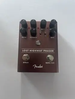 FENDER LOST HIGHWAY PHASER PHASE SHIFTER GUITAR EFFECT PEDAL