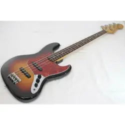 ELECTRIC BASS GUITAR FENDER JAPAN JB62-750 3TS 3 TONE SUNBURST MADE IN 1989