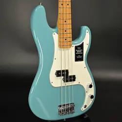 NEW FENDER MEXICO / PLAYER II PRECISION BASS MAPLE AQUATONE BLUE S/N MX24027603