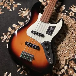 FENDER FENDER PLAYER JAZZ BASS FRETLESS PAU FERRO