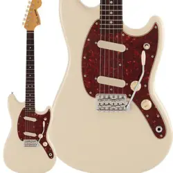 FENDER CHAR MUSTANG,  , OLYMPIC WHITE  CHAR