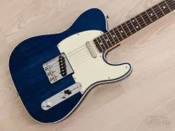 2024 FENDER TRADITIONAL II ‘60S TELECASTER CUSTOM BLUE TRANSPARENT, JAPAN MIJ