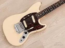 2006 FENDER MUSTANG ‘66 VINTAGE REISSUE MG66-66 OLYMPIC WHITE W/ TAGS, JAPAN