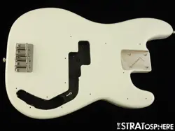 FENDER SQUIER 60S CLASSIC VIBE PRECISION P BASS BODY & HARDWARE OLYMPIC WHITE