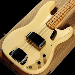 FENDER AM VINTAGE 58 PRECISION WHITE BLONDE