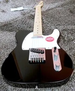 SQUIER BY FENDER SONIC TELECASTER BLACK / MAPLE ELECTRIC GUITAR
