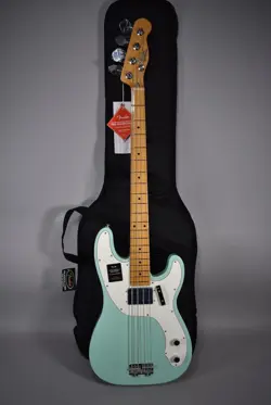 2024 FENDER VINTERA II 70S TELECASTER BASS SEAFOAM GREEN W/BAG