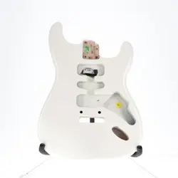 FENDER AMERICAN ULTRA STRATOCASTER BODY ASH ARCTIC PEARL FINISH