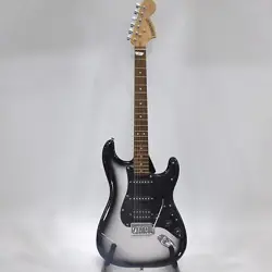 SILVER/BLACK 6-STRING