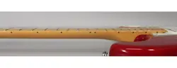 2000 FENDER AMERICAN DELUXE STRATOCASTER TRANSPARENT CRIMSON W/OHSC