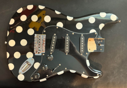 NEW ALDER LOADED POLKA DOT ELECTRIC GUITAR BODY FITS FENDER CUSTOM SHOP STRAT
