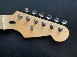 NEW MAPLE ELECTRIC GUITAR NECK FITS FENDER CUSTOM SHOP STRAT TUNERS STRING TREE