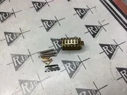 80’S FENDER USA 6 POINT THE STRAT TREMOLO BRIDGE VIBRATO BRASS