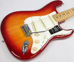 FENDER PLAYER II STRATOCASTER ELECTRIC GUITAR, AGED CHERRY BURST