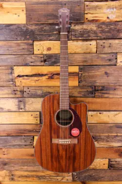 FENDER CD-60SCE ALL-MAHOGANY LIMITED-EDITION ACOUSTIC-ELECTRIC GUITAR