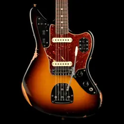 FENDER CUSTOM SHOP ROASTED 1962 JAGUAR JOURNEYMAN RELIC WIDE FADE 2-TONE SUNBURS