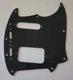 FENDER JAG-STANG STYLE GUITAR PICKGUARD BLACK