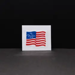 3PCS UV TRANSFER HEADSTOCK VINYL DECALS STICKER FOR FENDER GUITAR NATIONAL FLAG