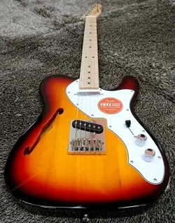 SQUIER BY FENDER AFFINITY TELECASTER THINLINE / 3-COLOR SUNBURST ELECTRIC GUITAR