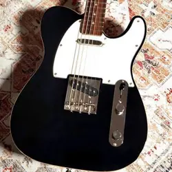 SQUIER BY FENDER CLASSIC VIBE BARITONE CUSTOM TELECASTER BLACK GUITAR