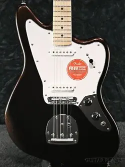 SQUIER BY FENDER AFFINITY SERIES JAGUAR -METALLIC BROWN/MAPLE ELECTRIC GUITAR