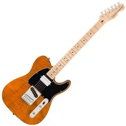 SQUIER BY FENDER AFFINITY TELECASTER FMT SH MOCHA ELECTRIC GUITAR