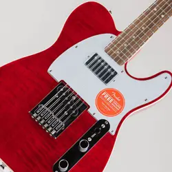 SQUIER BY FENDER AFFINITY SERIES TELECASTER FMT SH LRL WPG CRIMSON RED